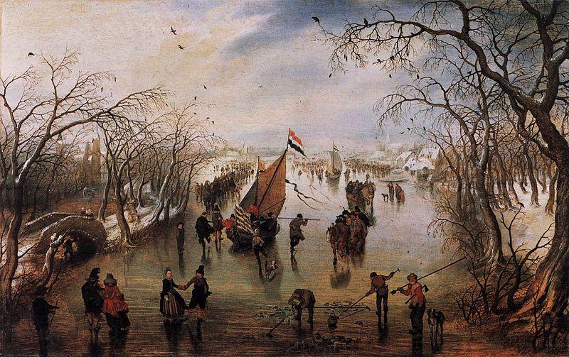 Adriaen Pietersz Vande Venne Winter Norge oil painting art